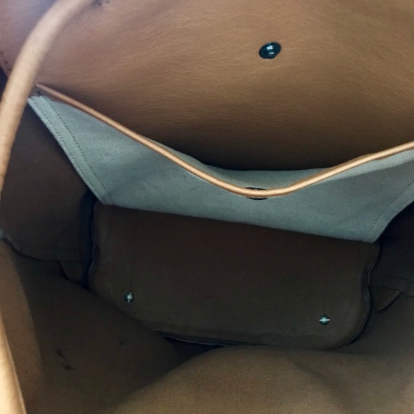 Everlane Petra Backpack Camel Italian Leather - Picture 7 of 8